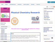 Tablet Screenshot of physchemres.org